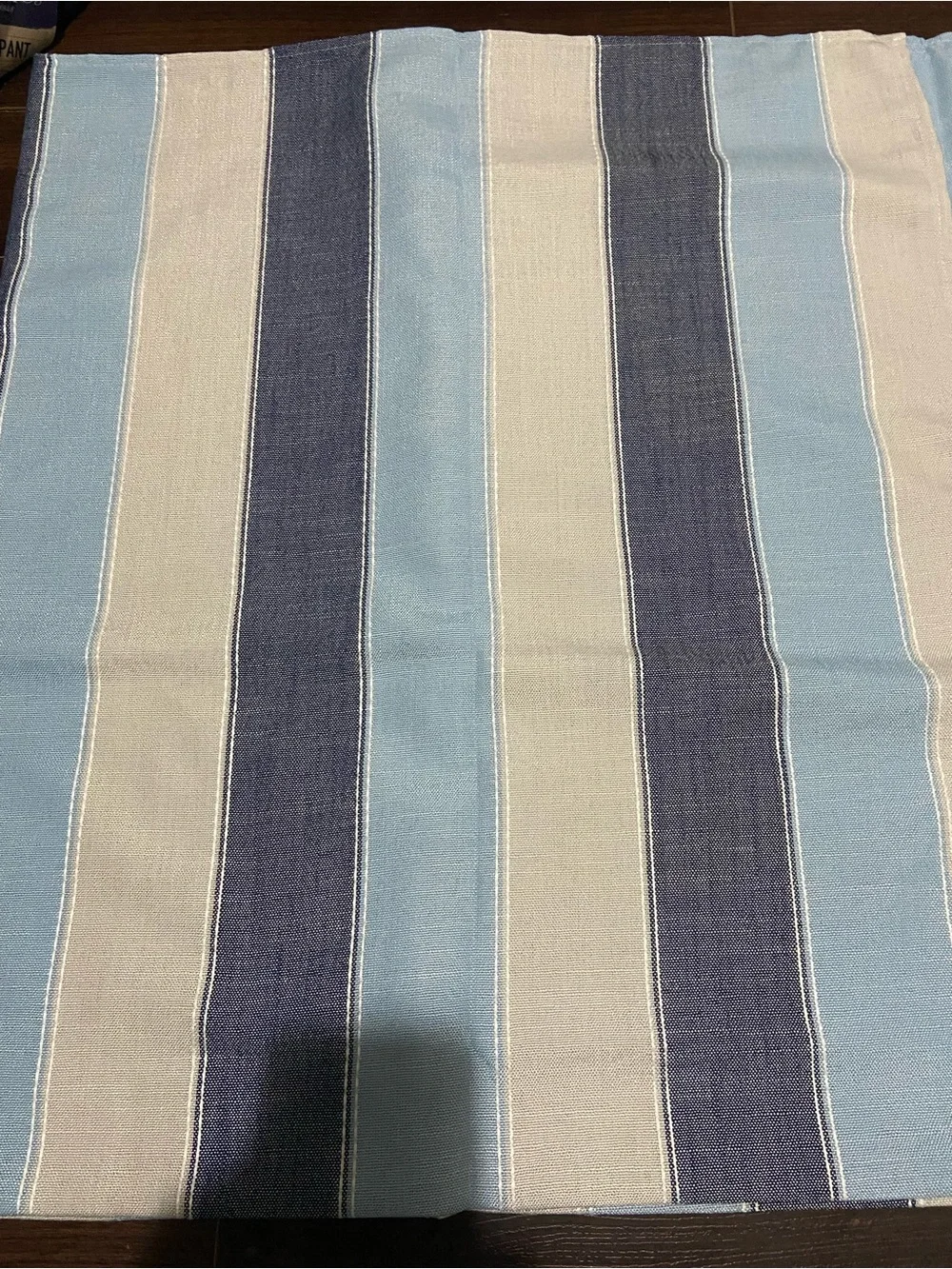 Fhberni Farmhouse Stripe Check Cotton Linen Tablecloth 53 X 53”